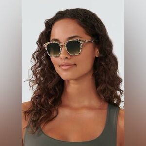 KREWE Prytania Crystal Mirrored Sunglasses